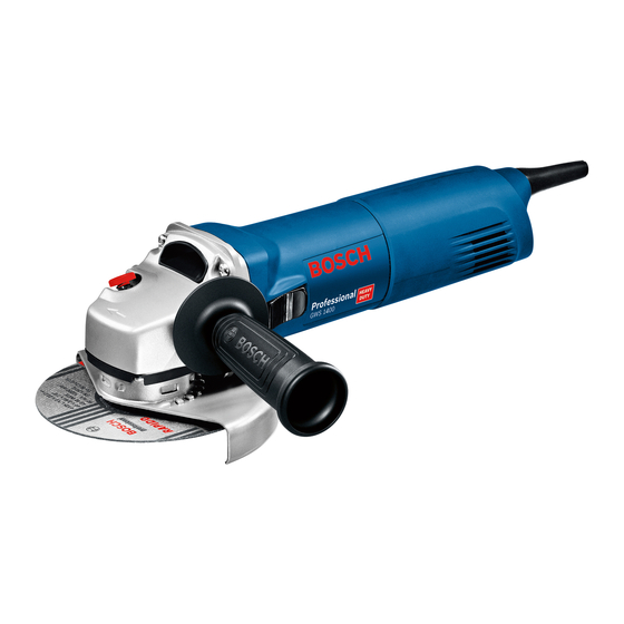 Bosch GWS 1400 C Professional Notice Originale