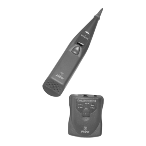 Psiber CableTracker Network ID Kit Manuel D'utilisateur