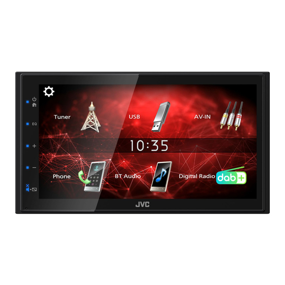 JVC KW-M27DBT Mode D'emploi