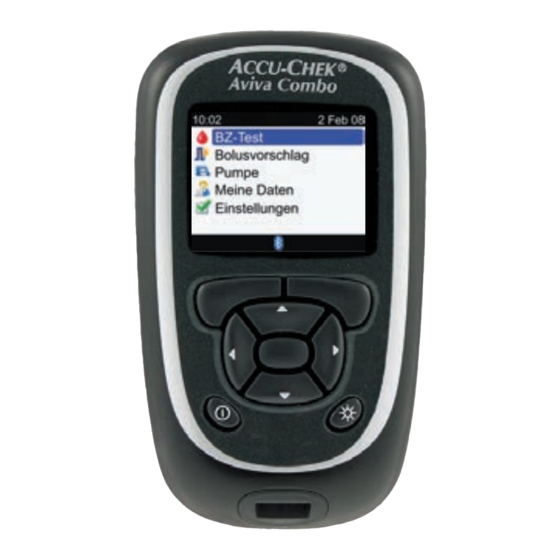 Accu-Chek Aviva Combo Mode D'emploi