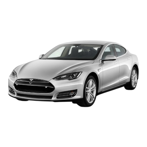 Tesla Model S Guide D'utilisation