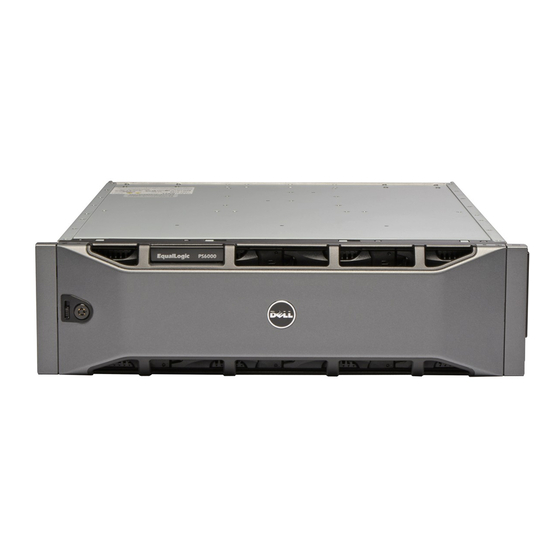 Dell EqualLogic PS Serie Guide D'installation Et De Dépannage