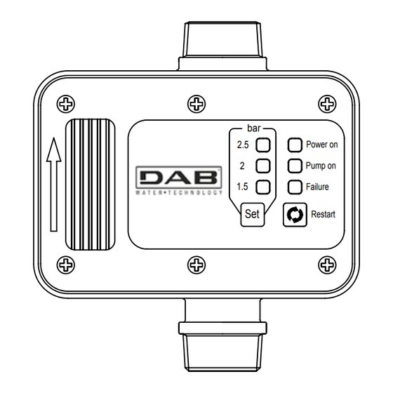 DAB CONTROL-D SET Instructions Originales Pour L'utilisation