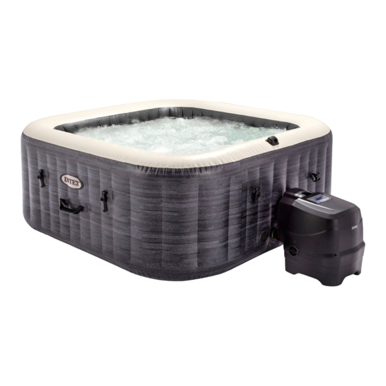 Intex PureSpa Greywood Deluxe SB-HSWF20 Manuel D'utilisation