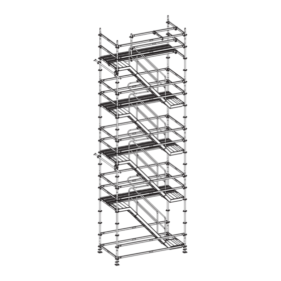 Peri UP Rosett Flex Instructions De Montage Et D'utilisation