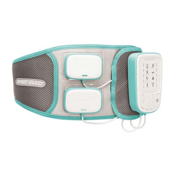 SPORT-ELEC BODY BEAUTIFUL Mode D'emploi