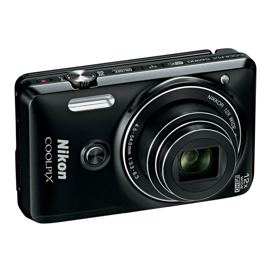 Nikon COOLPIX S6900 Notice D'emploi Et De Montage