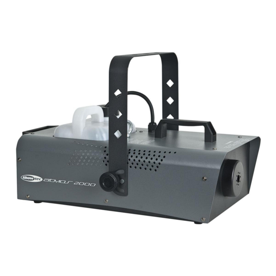 SHOWTEC Atmos 2000 Mode D'emploi