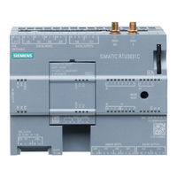 Siemens SIMATIC RTU3031C Instructions De Service