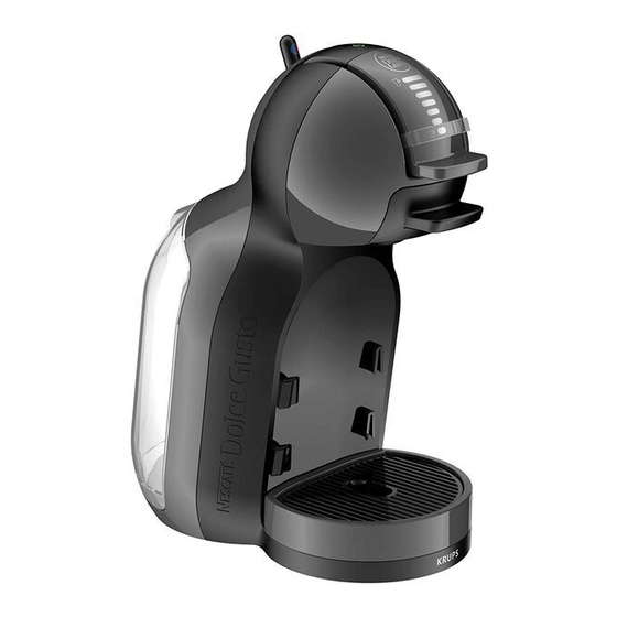 Krups NESCAFE DOLCE GUSTO MINI ME Mode D'emploi