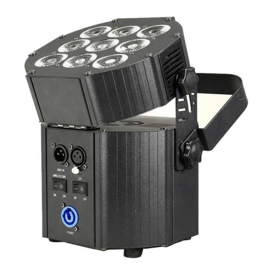 Beamz professional BBP60 Uplighter Manuel D'instructions