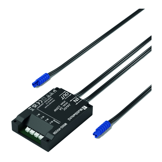 Halemeier MultiSwitch2 Master Mode D'emploi