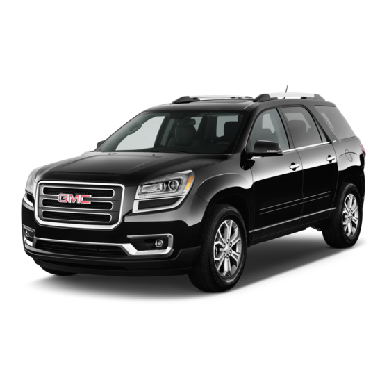 GMC Acadia 2014 Guide Du Propriétaire