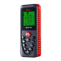 Leica Geosystems DISTO D3 Manuel D'utilisation