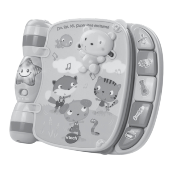 VTech Do, Ré, Mi, Super livre enchanté Manuel D'utilisation