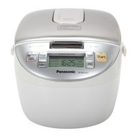 Panasonic SR-MGS102 Manuel D'utilisation