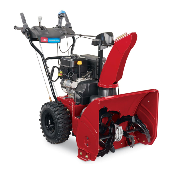 Toro 824 Power Shift Manuel De L'utilisateur