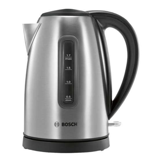 Bosch TWK 7902 Mode D'emploi