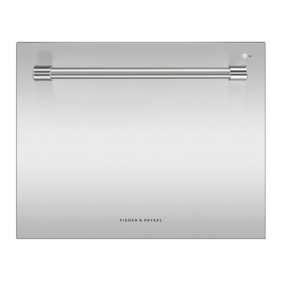 Fisher & Paykel DD24SDFT Guide D'installation