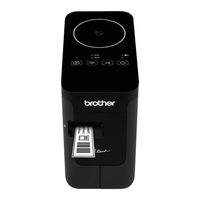 Brother P-touch PT-P750W Guide De L'utilisateur En Ligne