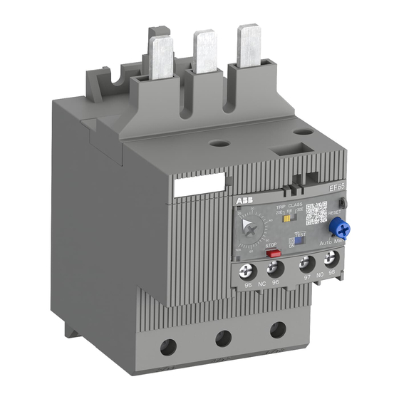 ABB EF65 Notice De Montage