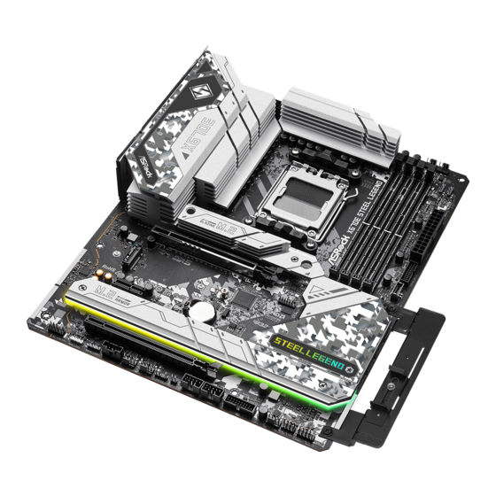 ASROCK X670E STEEL LEGEND Manuel Utilisateur