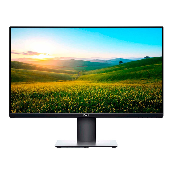 Dell P2720DC Guide De L'utilisateur