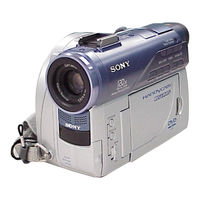 Sony DCR-DVD100 Mode D'emploi