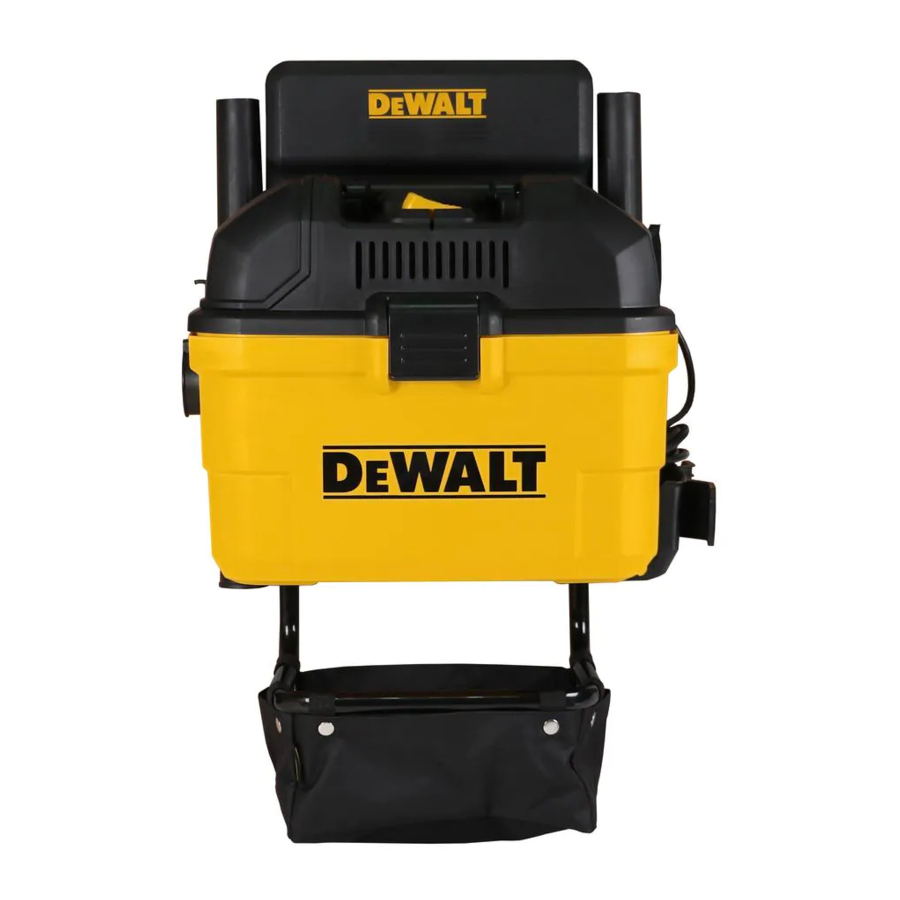 DeWalt DXV06G Manuel D'instructions