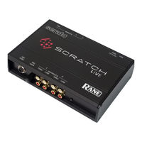 Rane SERATO SCRATCH LIVE Mode D'emploi