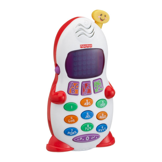 Fisher-Price Learning Phone Mode D'emploi