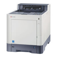 Kyocera ECOSYS P7040cdn Manuel D'utilisation