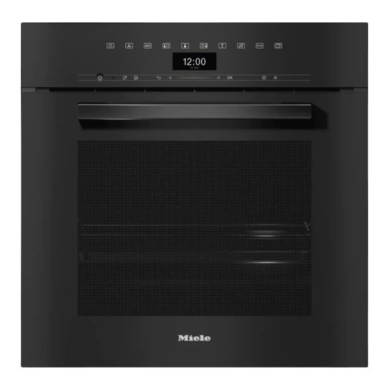 Miele DGC 7460 HC Pro Mode D'emploi Et Instructions De Montage