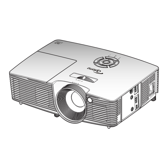 Optoma HD139X Instructions D'utilisation