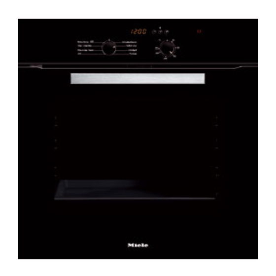 Miele H 4166 Manuels