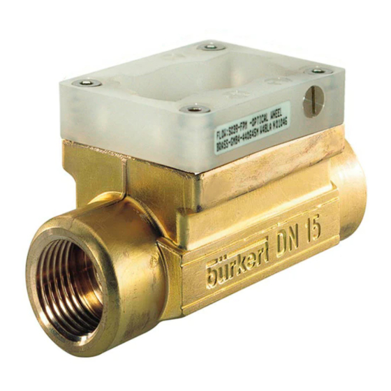 Burkert S039 Manuel Utilisateur