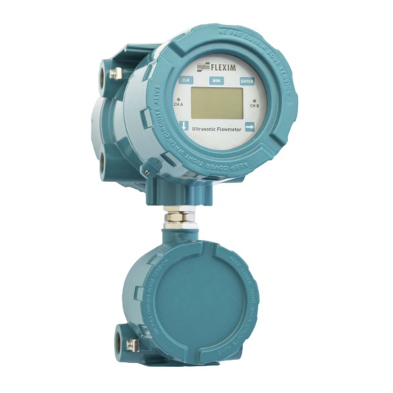 Flexim FLUXUS G831 Mode D'emploi