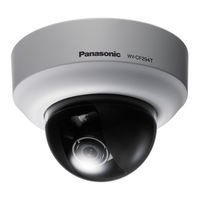 Panasonic WV-CF284 Serie Mode D'emploi