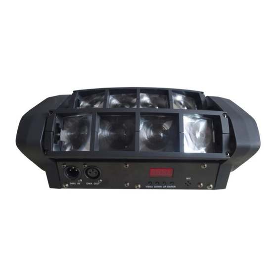 Power lighting SPIDER POCKET QUAD Mode D'emploi