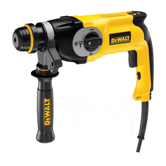 DeWalt D25123 Guide D'utilisation