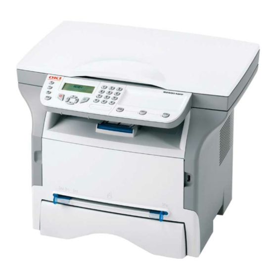 Oki B2500 MFP Guide De L'utilisateur