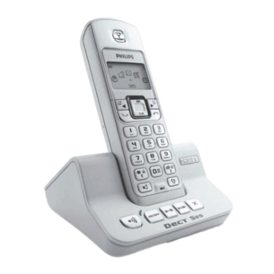 Philips DECT 521 Mode D'emploi