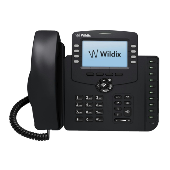 Wildix WP4X0 2015 Manuel D'utilisateur