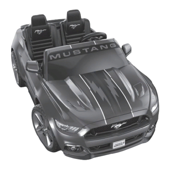 Power Wheels Smart Drive Ford Mustang Manuels