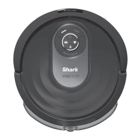 shark VACMOP RV2000WD Série Manuels