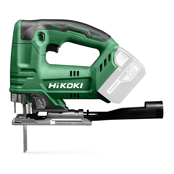 HIKOKI CJ 18DA Mode D'emploi