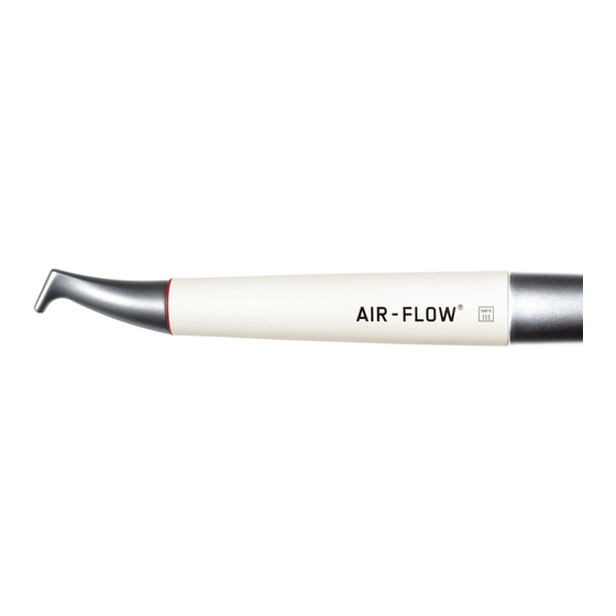 EMS Hu-Friedy AIR-FLOW Notice D'utilisation