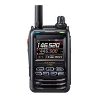 Yaesu FT5De Manuel Avance