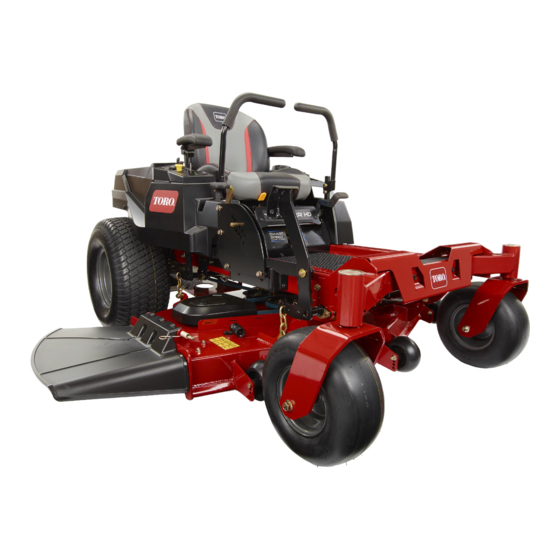 Toro Titan X4850 Manuel D'utilisation