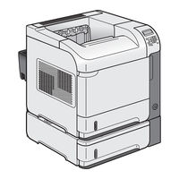 HP LaserJet Enterprise M601 Guide D'installation